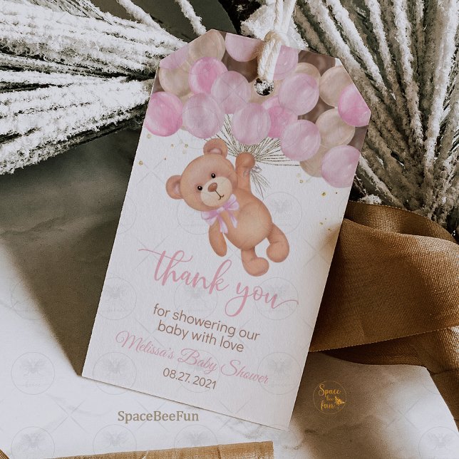 Teddy Bear Baby Shower Wir können kaum warten Geschenkanhänger (Teddy Bear Baby Shower Gift Tags, We Can Barely Wait Tags, Baby Shower Gift Tags, Teddy Bear Party F)