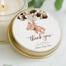 Teddy Bear Baby Shower Wir können kaum warten