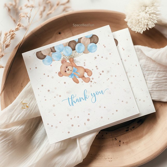 Teddy Bear Baby Shower Wir können kaum warten Serviette (Teddy Bear Baby Shower Napkins, We Can Barely Wait Napkins, Baby Shower Tableware, Bear Themed Napki)
