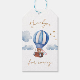 Teddy Bear Babydusche dankt Ihnen für Ihre Ankunft Geschenkanhänger