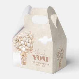 Teddy Bear Ballon Neutral Bearly Wait Baby Shooter Geschenkschachtel