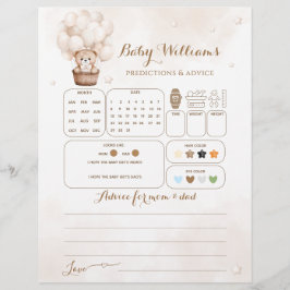 Teddy Bear Balloon Baby Shooting Game