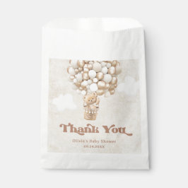 Teddy Bear Balloon Baby Wait Baby Shooter Geschenktütchen