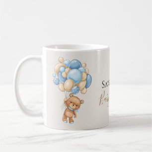 Teddy Bear Balloon Brown Kaffeetasse