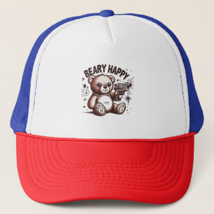 Teddy Bear Beary Happy Truckerkappe