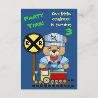 Teddy Bear Birthday Party Einladung