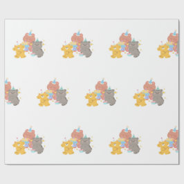 Teddy Bear Birthday Party Geschenkpapier