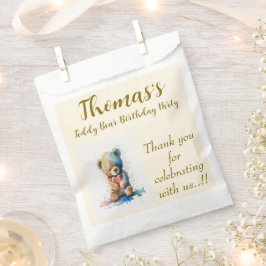 Teddy Bear Birthday Party Geschenktütchen