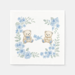 Teddy Bear Birthday Party Napkin Serviette