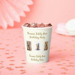 Teddy Bear Birthday Party Pappbecher