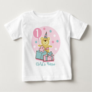 Teddy Bear Birthday T - Shirt - Individuell