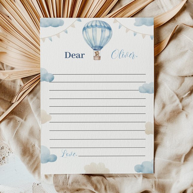 Teddy Bear Birthday Time Capsul Message Card Dankeskarte (Von Creator hochgeladen)