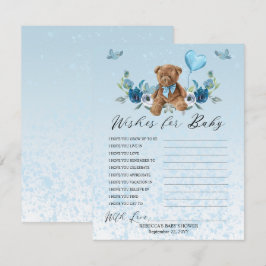 Teddy Bear Blue Balloon will Baby Game