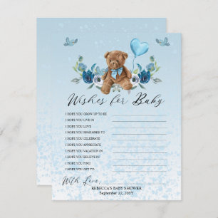 Teddy Bear Blue Balloon will Baby Game