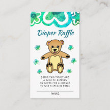 Teddy Bear Blume Babydusche Windelwanne Raffel