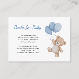 Teddy Bear Books for Baby Begleitkarte