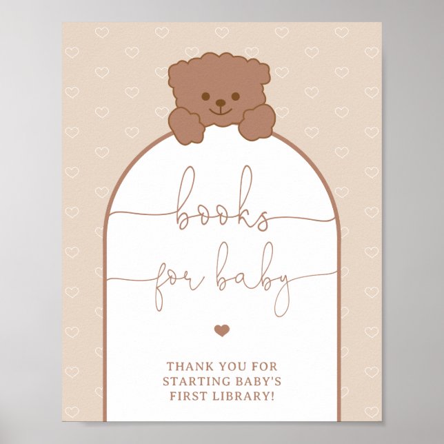 Teddy Bear Books for Baby Poster (Vorne)