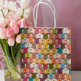 Teddy Bear Cartoon Große Geschenktüte