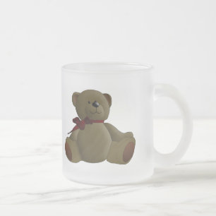 Teddy Bear Cartoon Mattglastasse