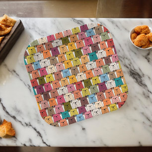 Teddy Bear Cartoon Pappteller