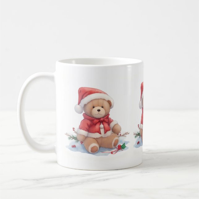 Teddy Bear Christmas Kaffeetasse (Links)