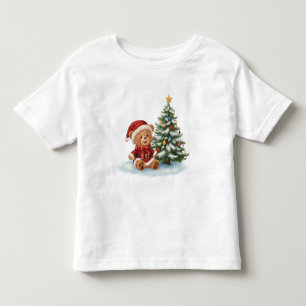 Teddy Bear Christmas Kleinkind T-shirt