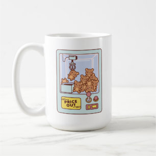 TEDDY BEAR CLAW MACHINE KAFFEETASSE