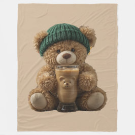Teddy Bear Cold Brew Fleecedecke