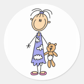 Teddy Bear Cuddle Buddy Sticker