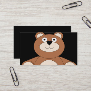 Teddy Bear Design Business Card Visitenkarte