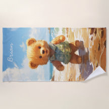 Teddy Bear Design Pool und Strandtücher für Kinder