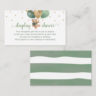 Teddy Bear Display Duschvorrichtung zur Einladung