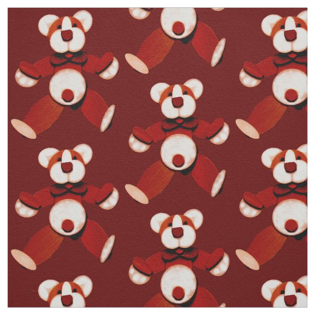 Teddy Bear Fabric Festive Bärenstoffe Stoff (Muster)