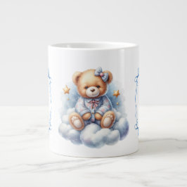 Teddy Bear farbenfroher Ballon Beary First Birthda Jumbo-Tasse