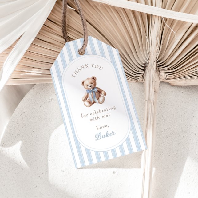 Teddy Bear Favor Tags Geschenkanhänger (Von Creator hochgeladen)