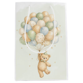 Teddy Bear First Birthday Party Favor Bags Mittlere Geschenktüte