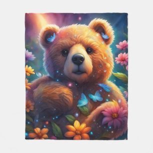 Teddy Bear Fleecedecke