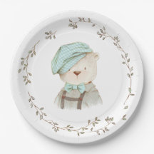 Teddy Bear Floral Einfach Minimalistisch