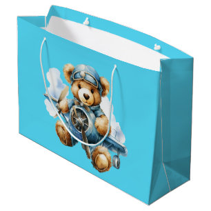 Teddy Bear Flyer Große Geschenktüte
