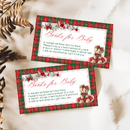 Teddy Bear Girl Baby Shooting Books for Baby Begleitkarte