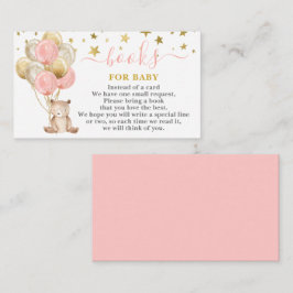 Teddy Bear Girl Bringen Sie eine Book Card Begleitkarte