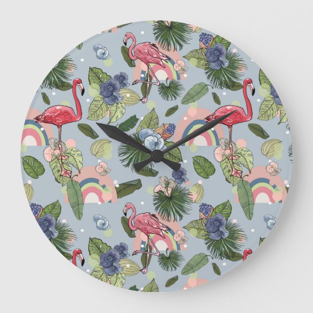 Teddy Bear Große Wanduhr (Vorderseite)