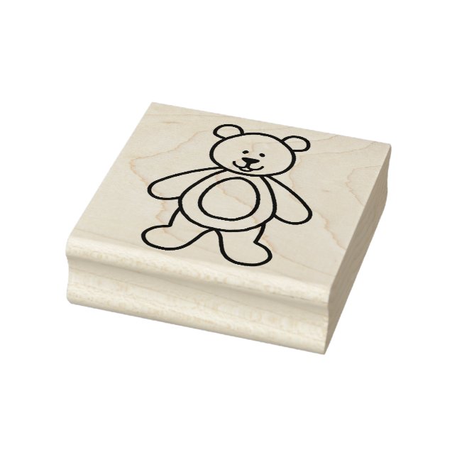 Teddy Bear Gummistempel (Stempel)
