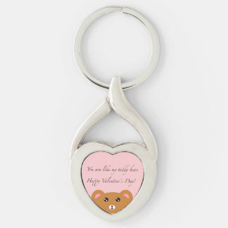 Teddy Bear Heart Keychain Schlüsselanhänger