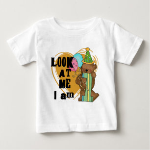 Teddy Bear Ich bin 1 Geburtstag T - Shirt und Gesc