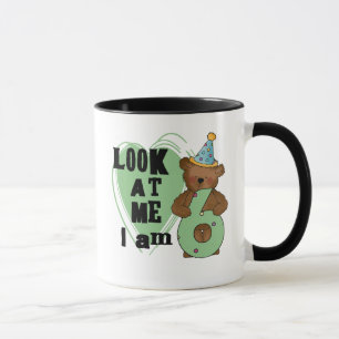 Teddy Bear Ich bin 6 Geburtstagsgeschenke und T -  Tasse