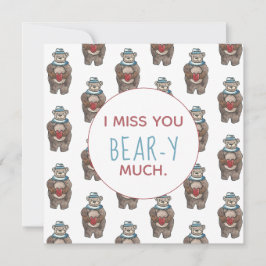 Teddy Bear Ich vermisse Sie beary viel