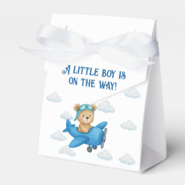 Teddy Bear in Airplane Baby Showbox Geschenkschachtel