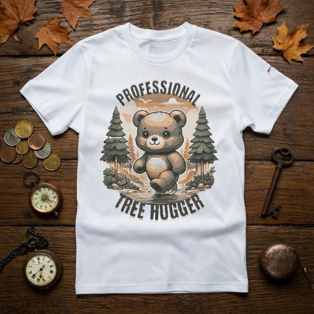 Teddy Bear In The Woods T-Shirt (Von Creator hochgeladen)