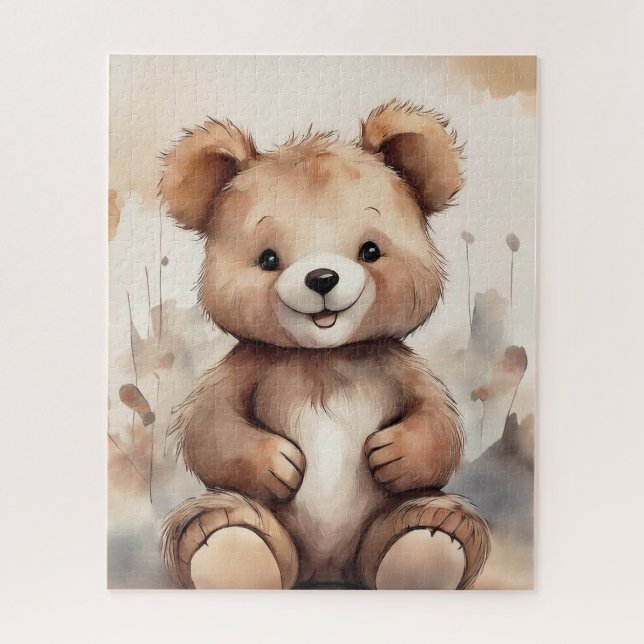 Teddy Bear Jigsaw Puzzle (Vertikal)